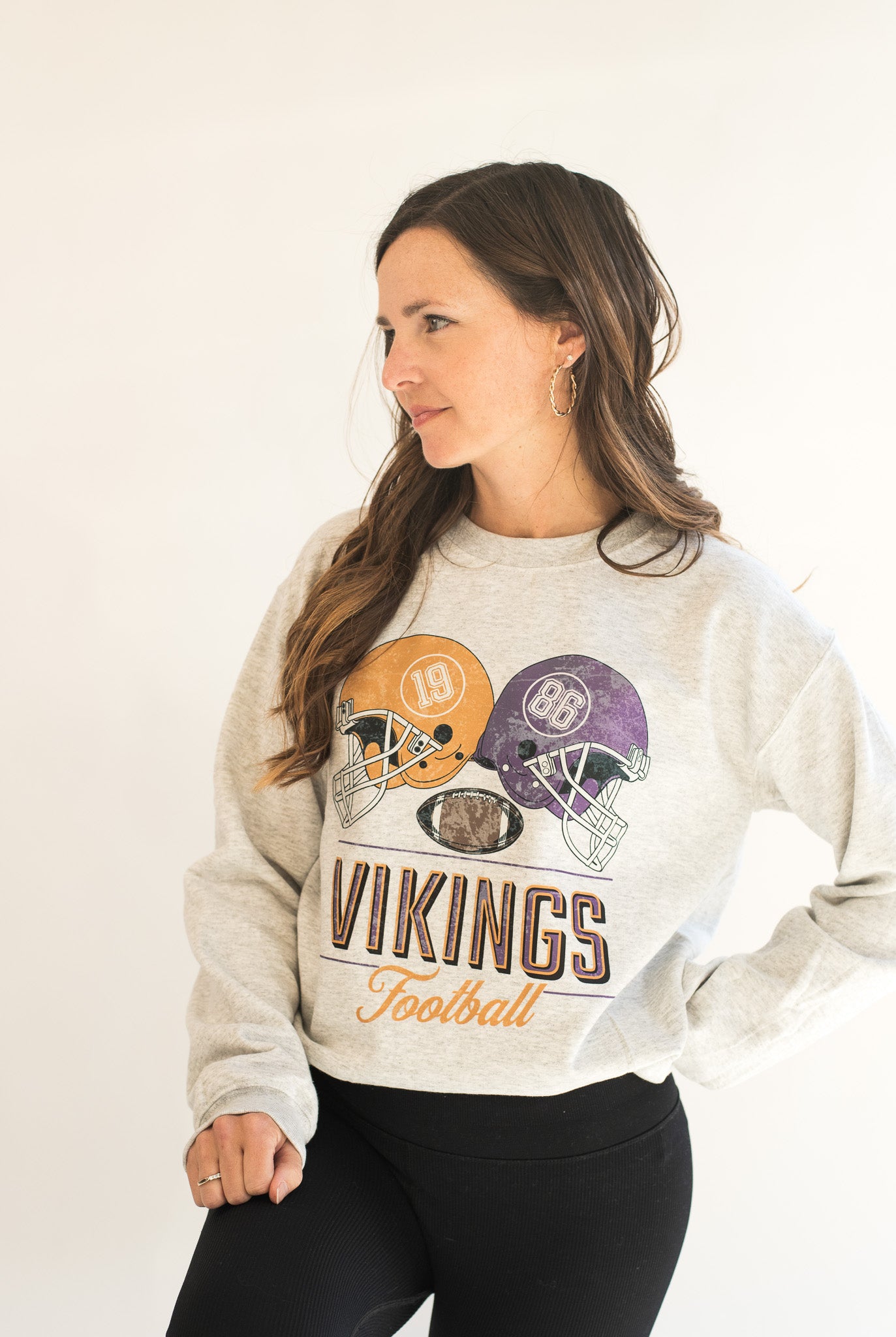 Vintage deals Minnesota Vikings Crewneck Sweatshirt