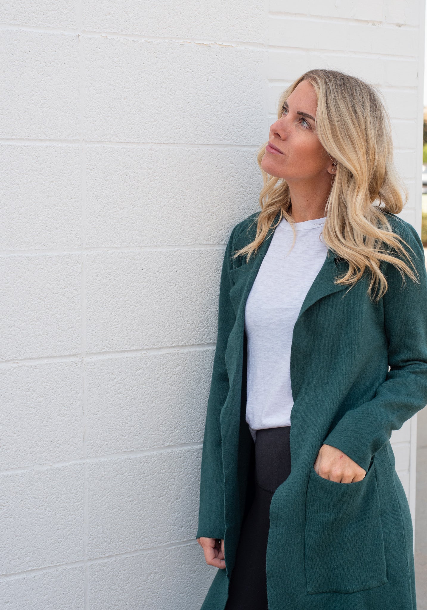 Pine green outlet cardigan