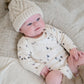 Organic Baby River Bodysuit - Mittens