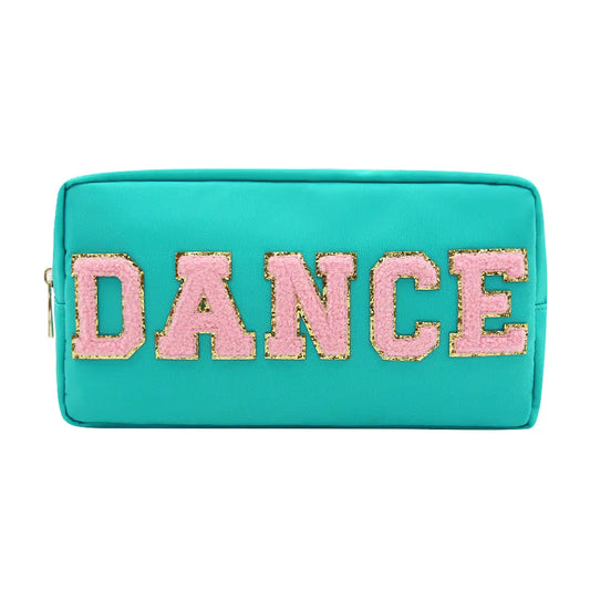 Varsity Collection Nylon Cosmetic Bag- Dance