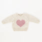 Sweetheart Crew Neck Sweater