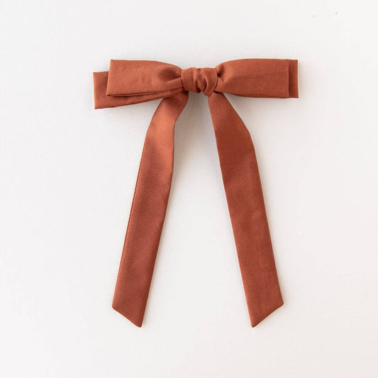 Raw Sienna | Schoolgirl Bow