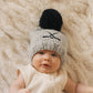 Hockey Beanie Hat Ice Grey