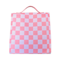 Lunch Tote | Pink Checker