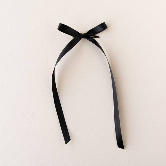 Black | Statement Ribbon Bow