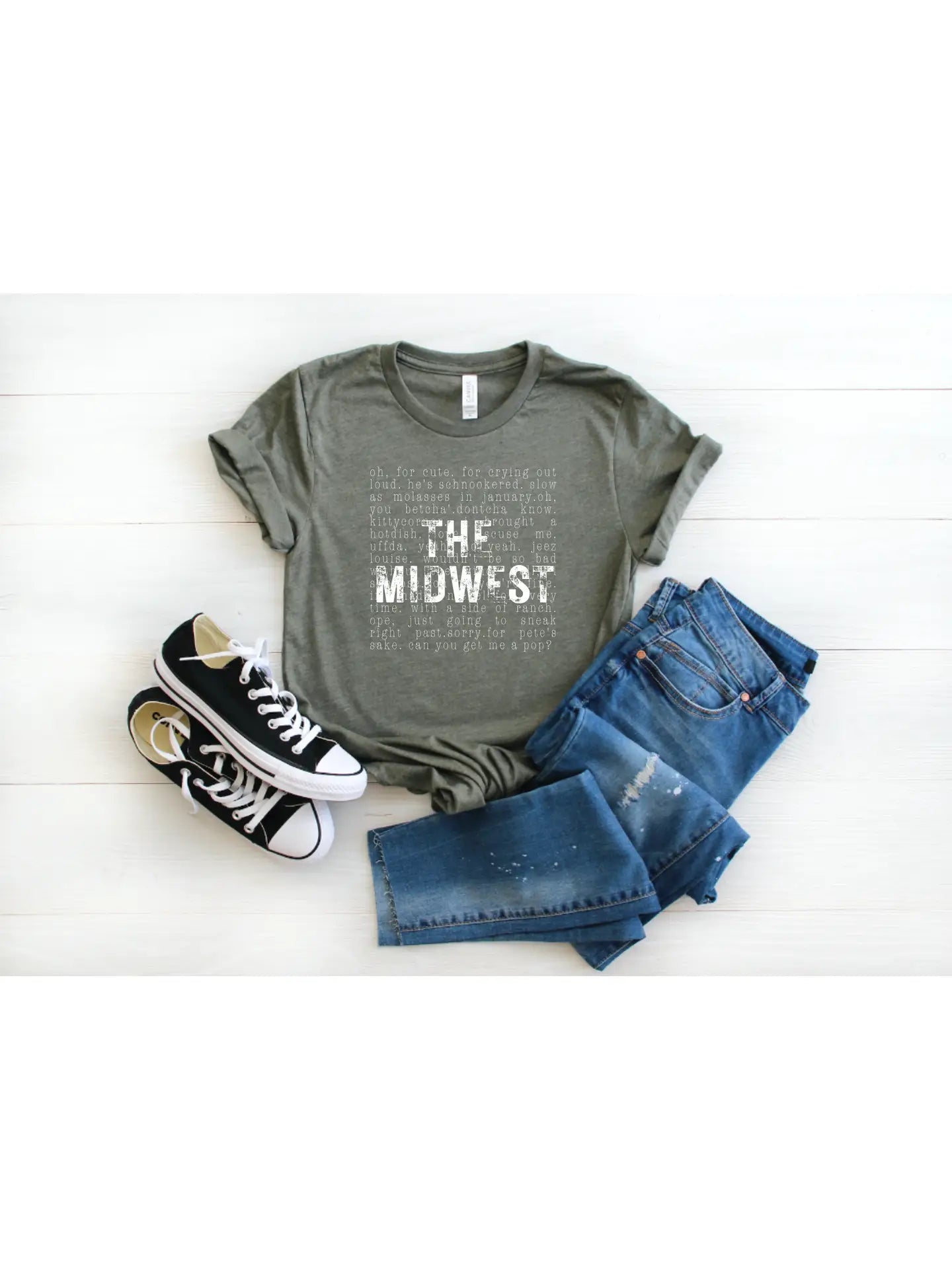 Midwest Phrases Graphic Tee