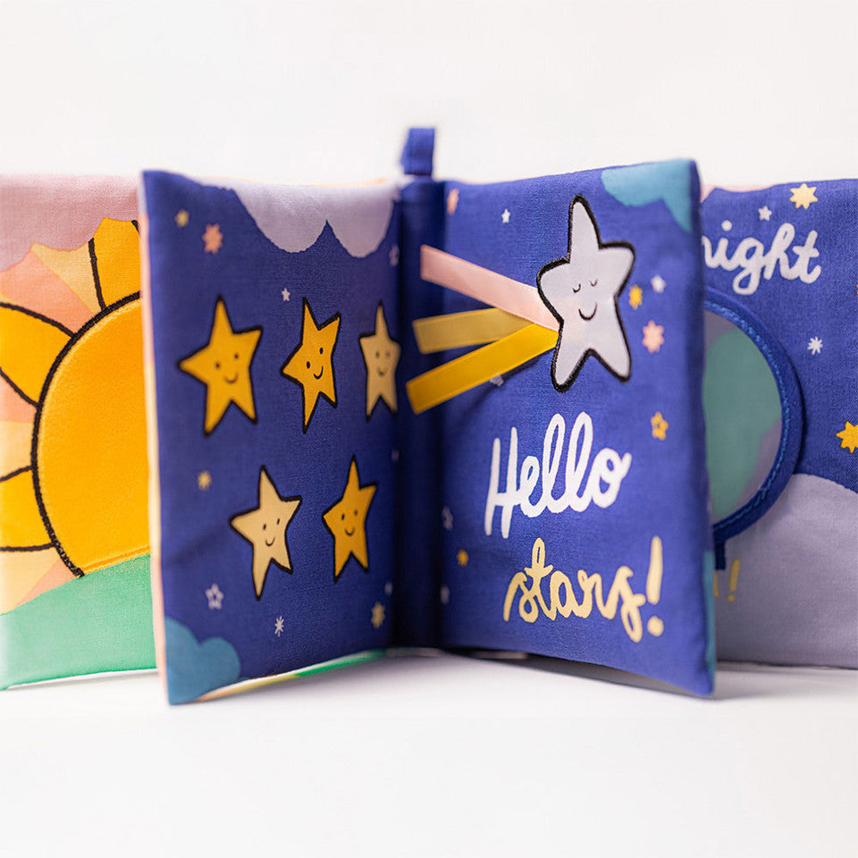 Hello Moon Fabric Book