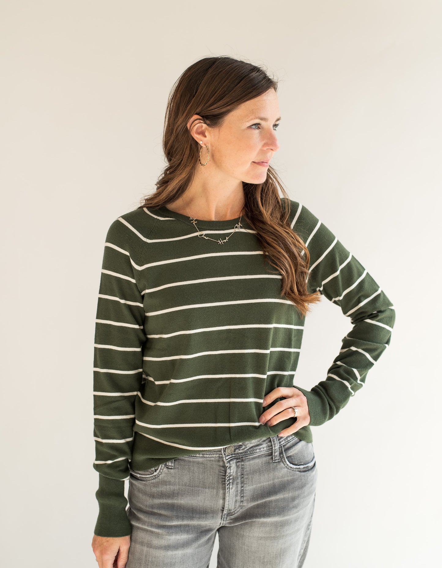 Otis Striped Pullover