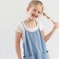 Two Pocket Mineral Wash Overall Romper