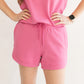 Ollie High Rise Short 3.5- Ibis Rose