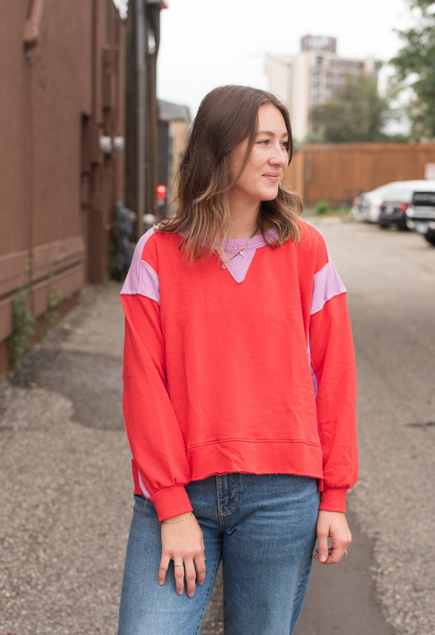 Color-Block Sweatshirt