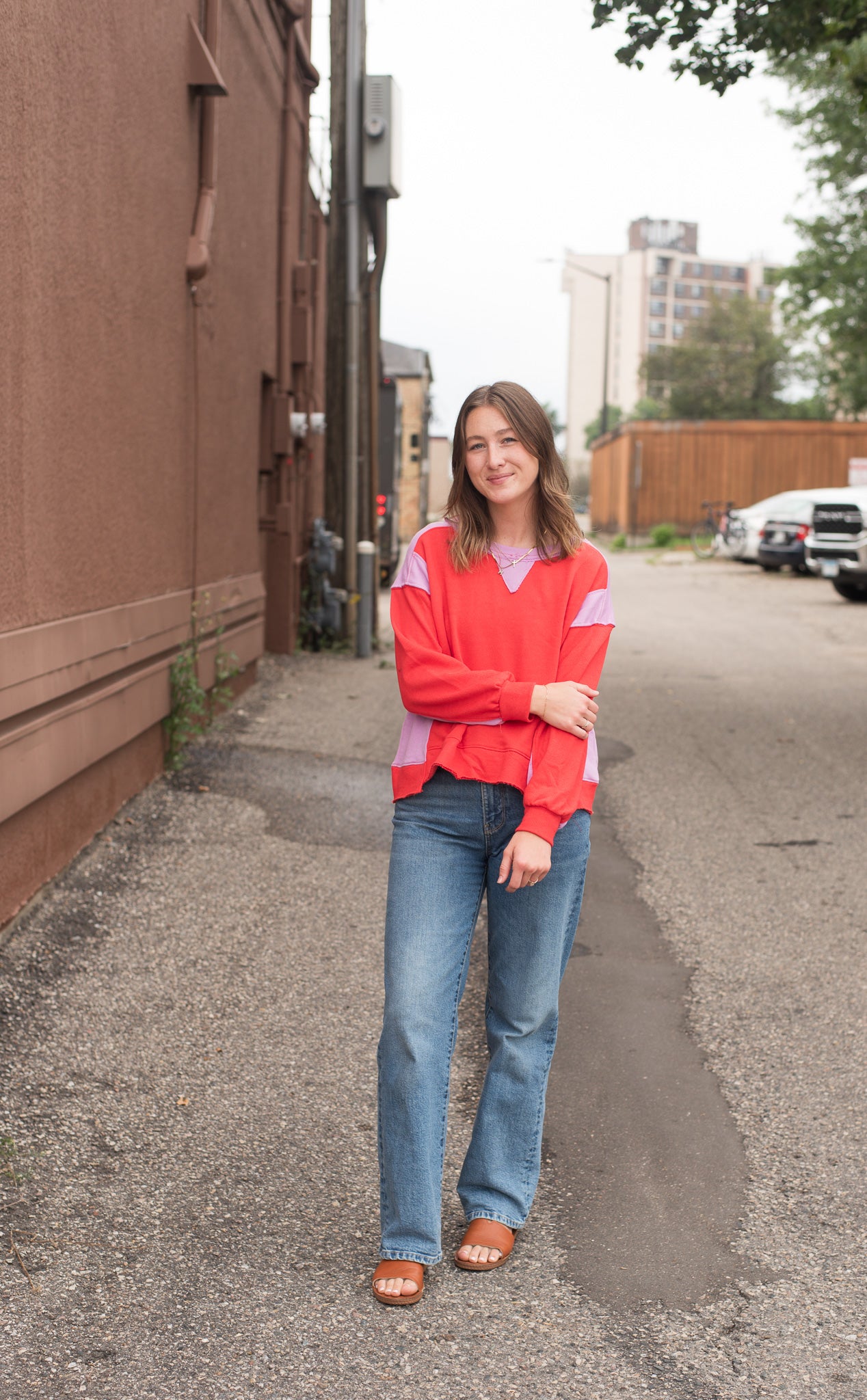 Color-Block Sweatshirt