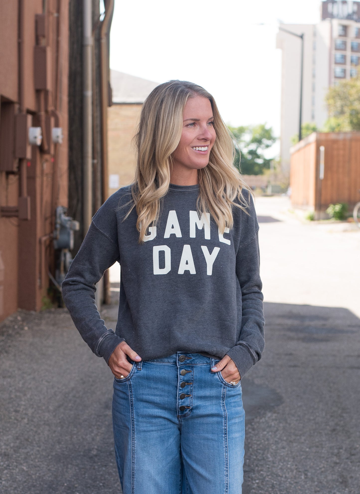 Game Day Mineral Graphic Sweatshirt