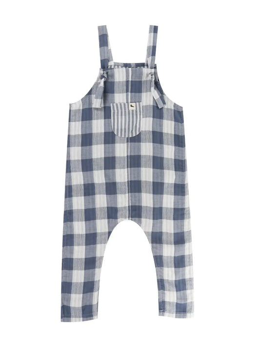 Marine Check Easy Fit Reversible Dungaree