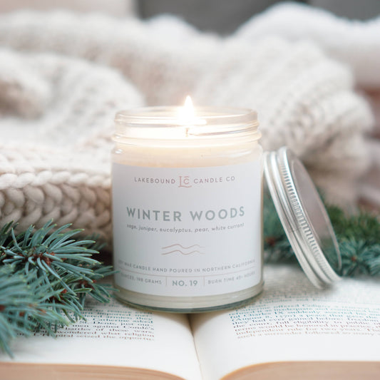 Winter Woods Soy Candle