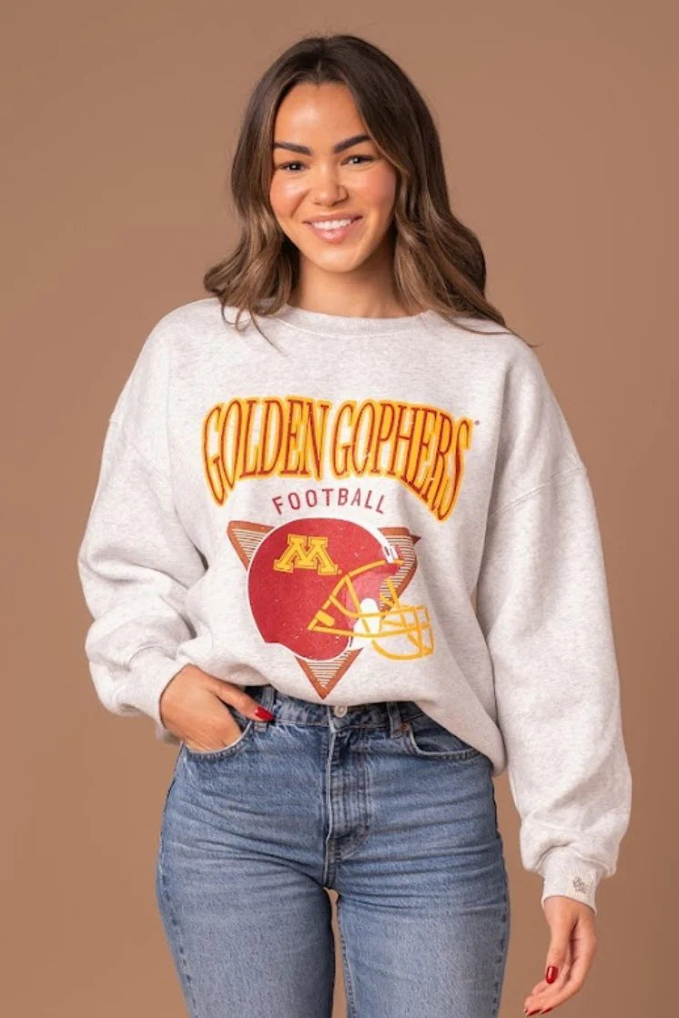 Golden Gophers Throwback Football Crew