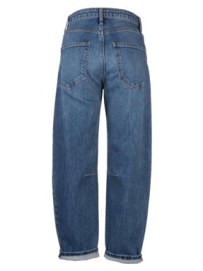 Ashley High Rise Slouchy Barrel Jean