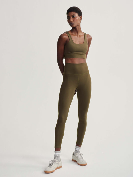 Free Soft High Rise Legging 25- Dark Olive