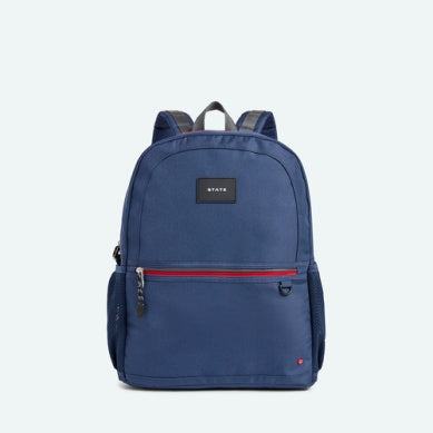 Kane Kids Double Pocket Large Backpack- Navy